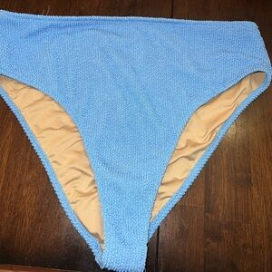 Target Size L Women’s High Waisted ribbed bikini bottoms